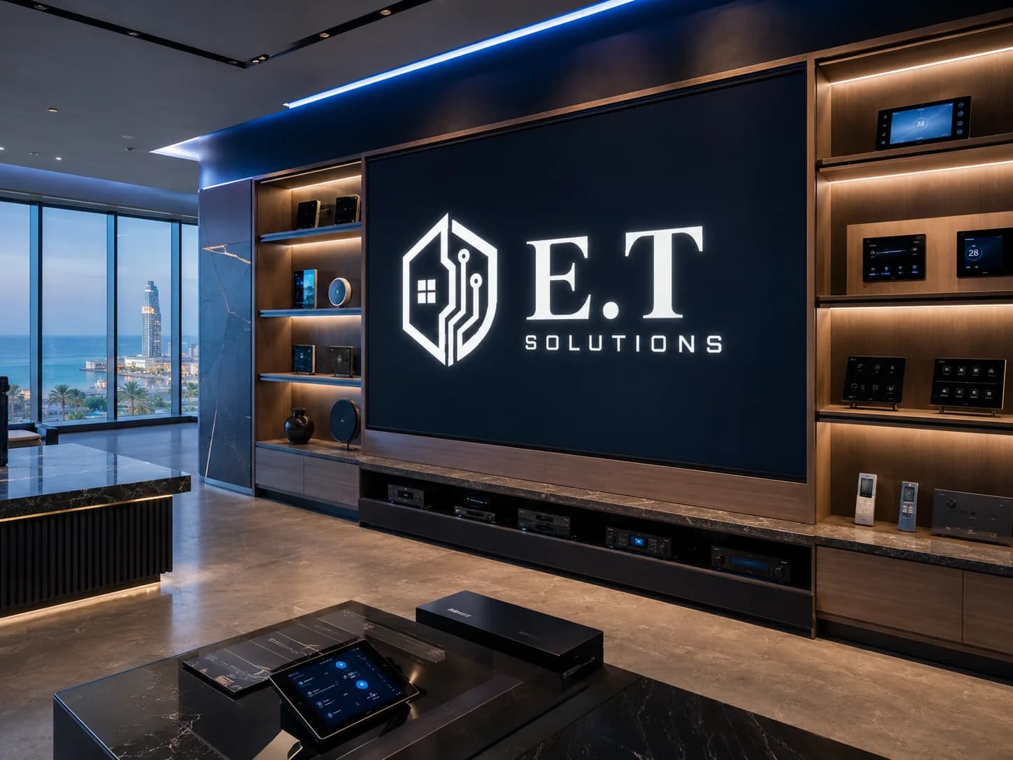 E.T Solutions technology showroom